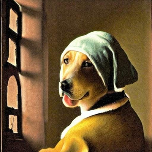 Vermeer-styled Labrador 2