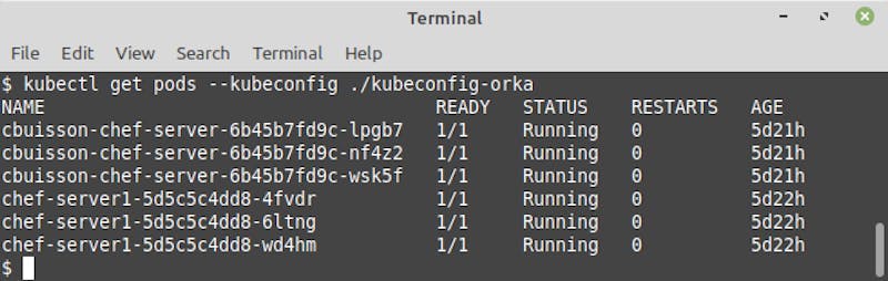 terminal_access Kubernetes pod_kubeconfig