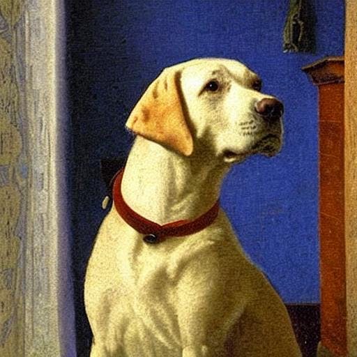 Vermeer-styled Labrador 3
