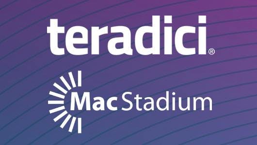 Teradici and MacStadium logos