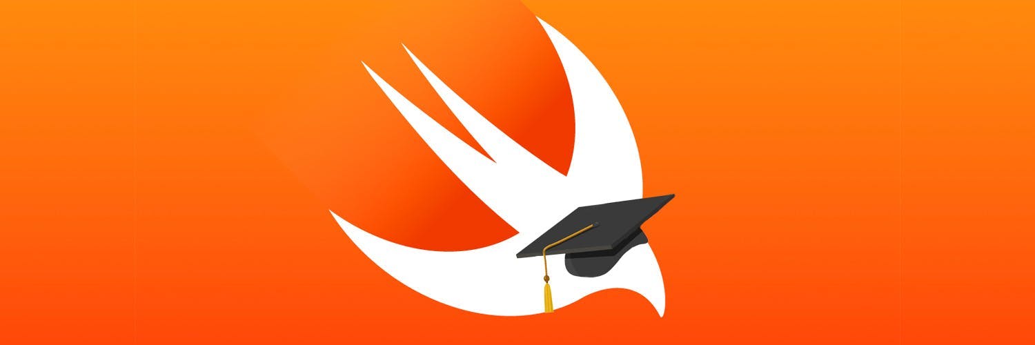 Swift logo with mortarboard