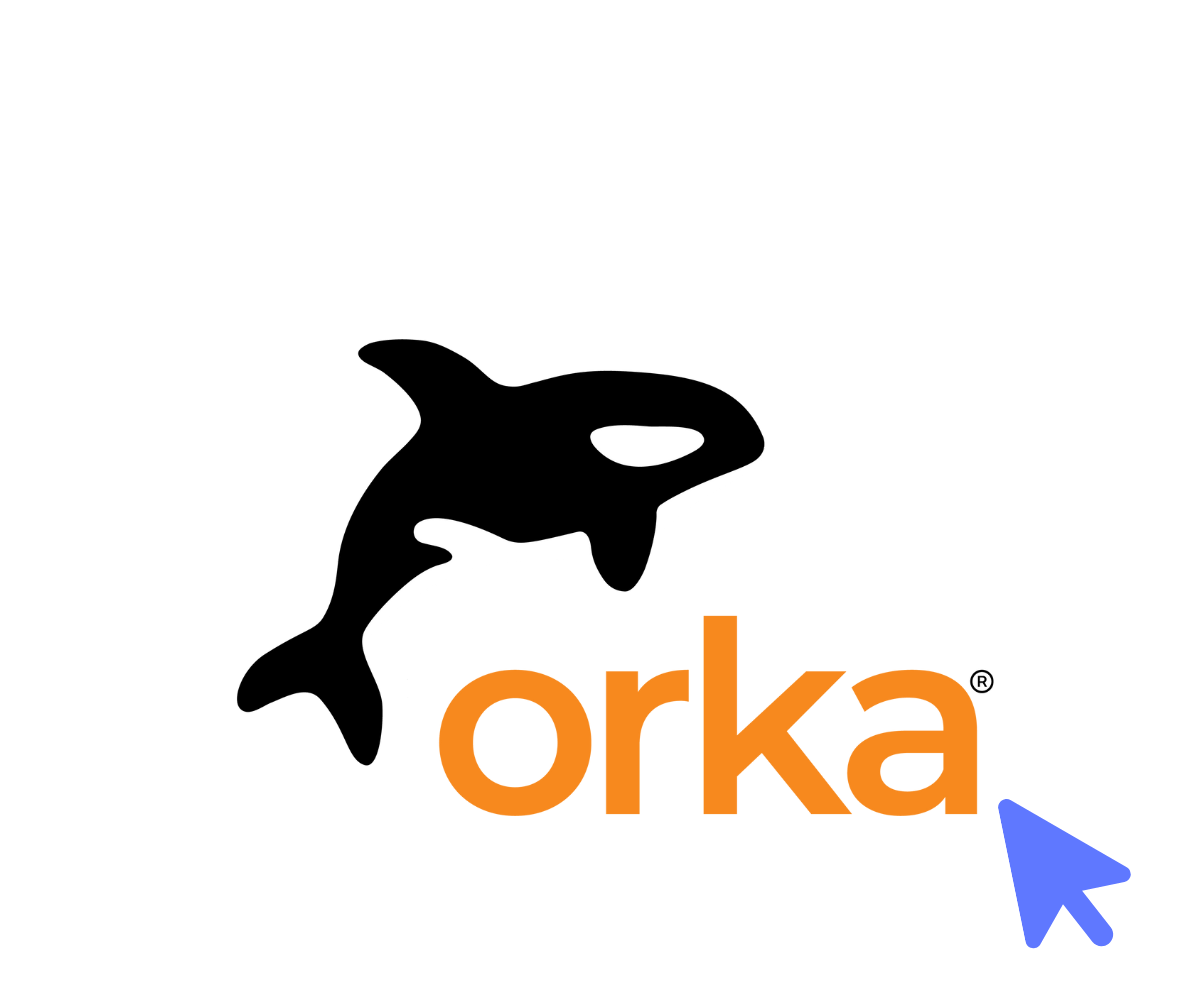 Orka logo and cloud icon