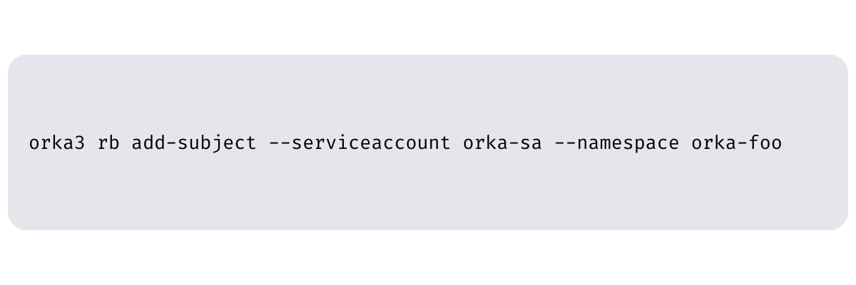 Dev access to service account command