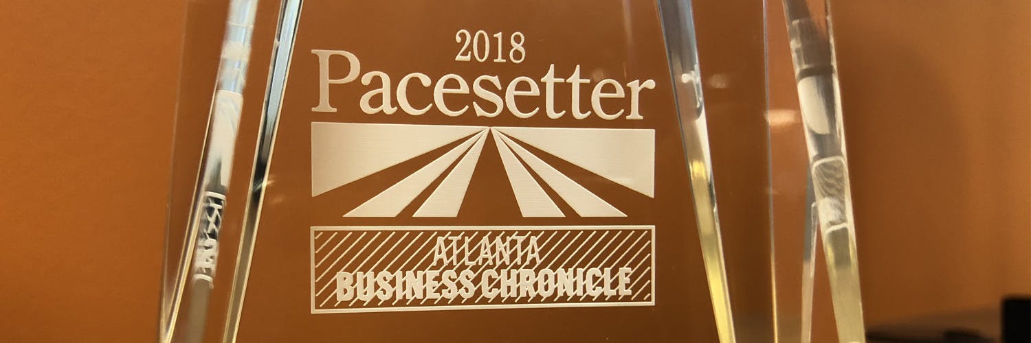 2018 Pacesetter award