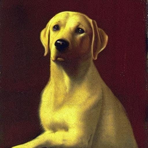 Vermeer-styled Labrador 1