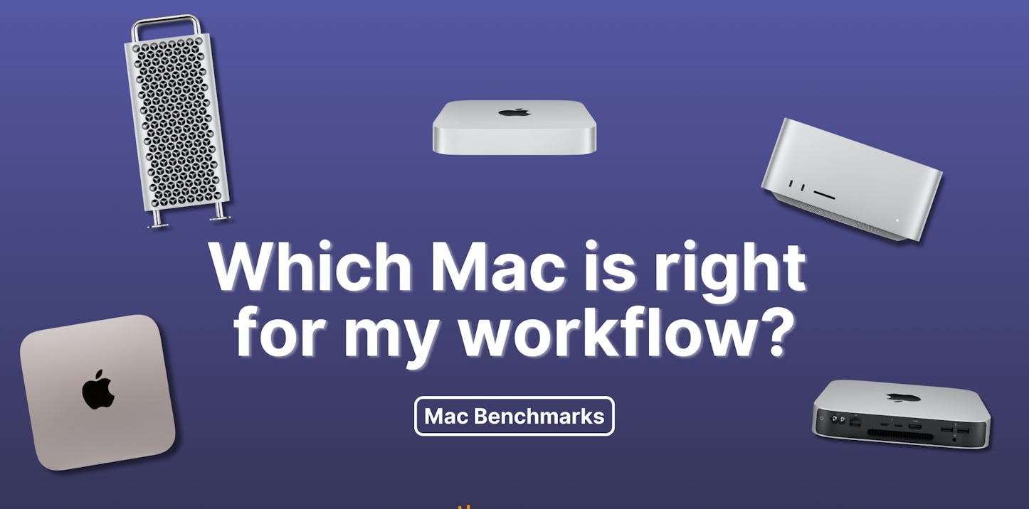 Mac Benchmarks header image