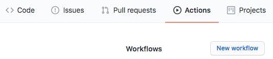 GitHub Actions_New Workflow