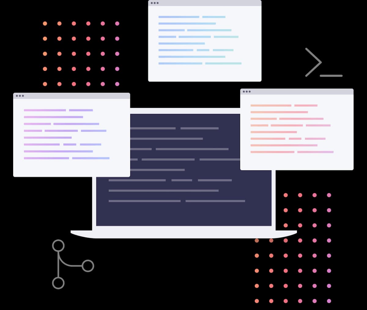 Developer tools illustration
