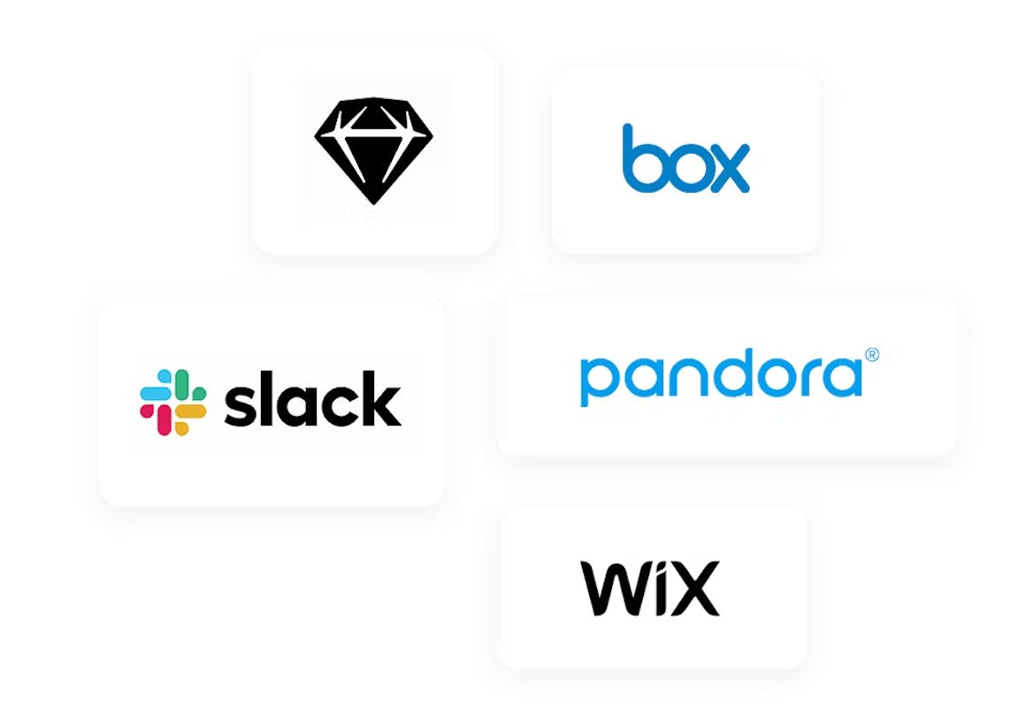 Fast-growth customer logos