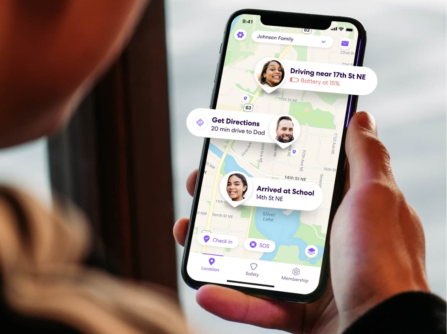 Life360 iOS mobile app