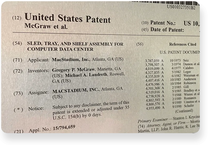 MacStadium patent